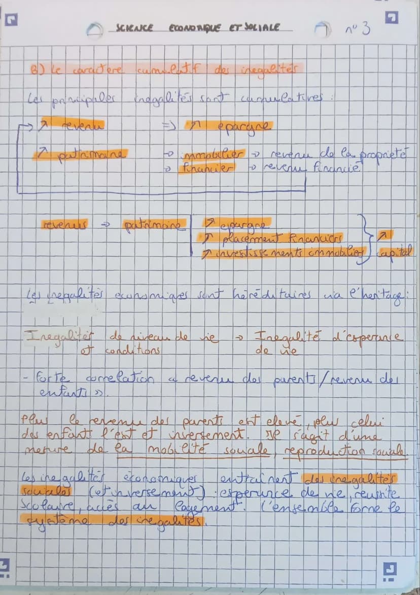 QUELLES
compatibles
Ji
X
Al l'excution des inegalités économique
Justice souale
X
X
SCIENCE ECONOMIQUE ET SOCIALE
INEGALITES
SONT
les differ