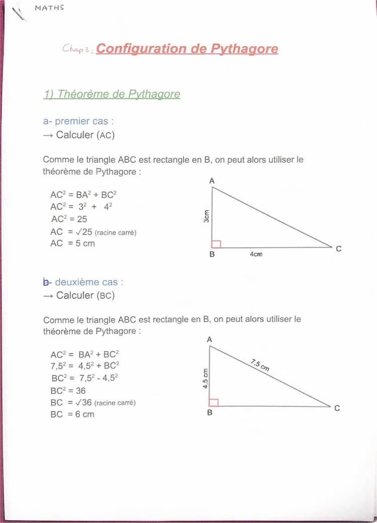 Know  Configuration de Pythagore  thumbnail