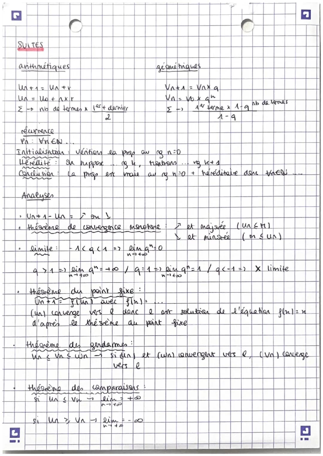 MATHS RECAP TERMINALE
#1
RAPPELS
2nd
degré
A = b²-4ac
A co - pas de sol
D=0
Axe
1
r =
-b
29
71=-6-10
racines
Vaxb
Va
b
=
(√a)² = a
5/57/57
√