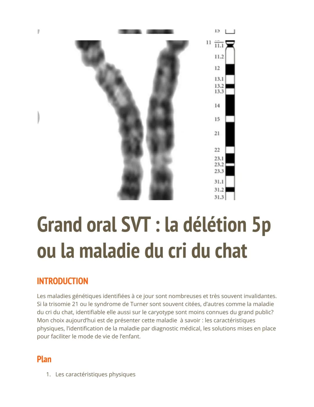 11
Plan
15 L
1. Les caractéristiques physiques
11.1
11.2
12
13.1
13.2
13.3
14
15
21
22
23.1
23.2
23.3
31.1
31.2
31.3
Grand oral SVT: la délé