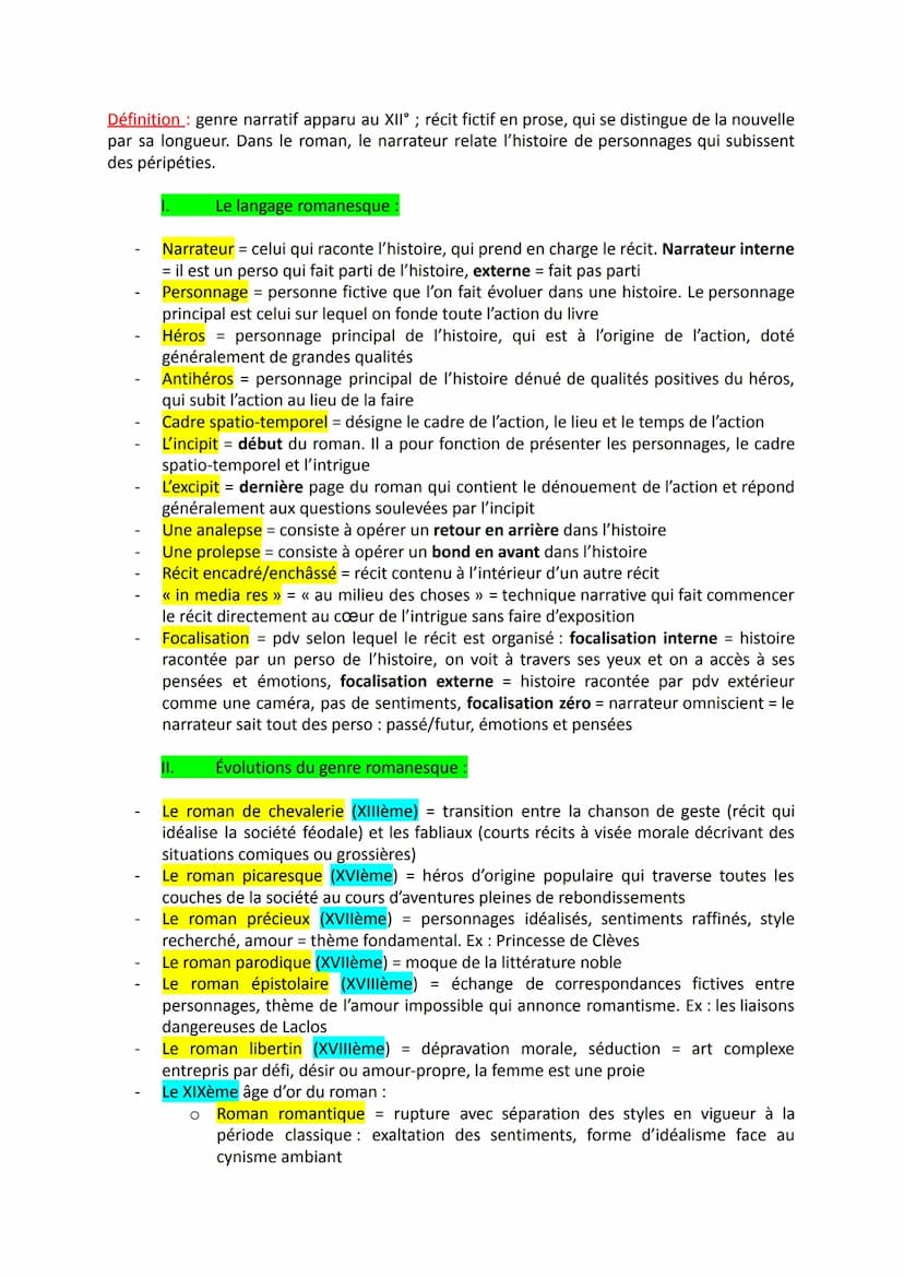 Plans classiques de dernier recours
I.
II.
III.
TOUT SAVOIR POUR LE COMMENTAIRE
1. La forme de l'extrait (structure, genre, esthétique)
2. L