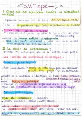 Know reconstituer et comprendre les variations climatiques passées  thumbnail