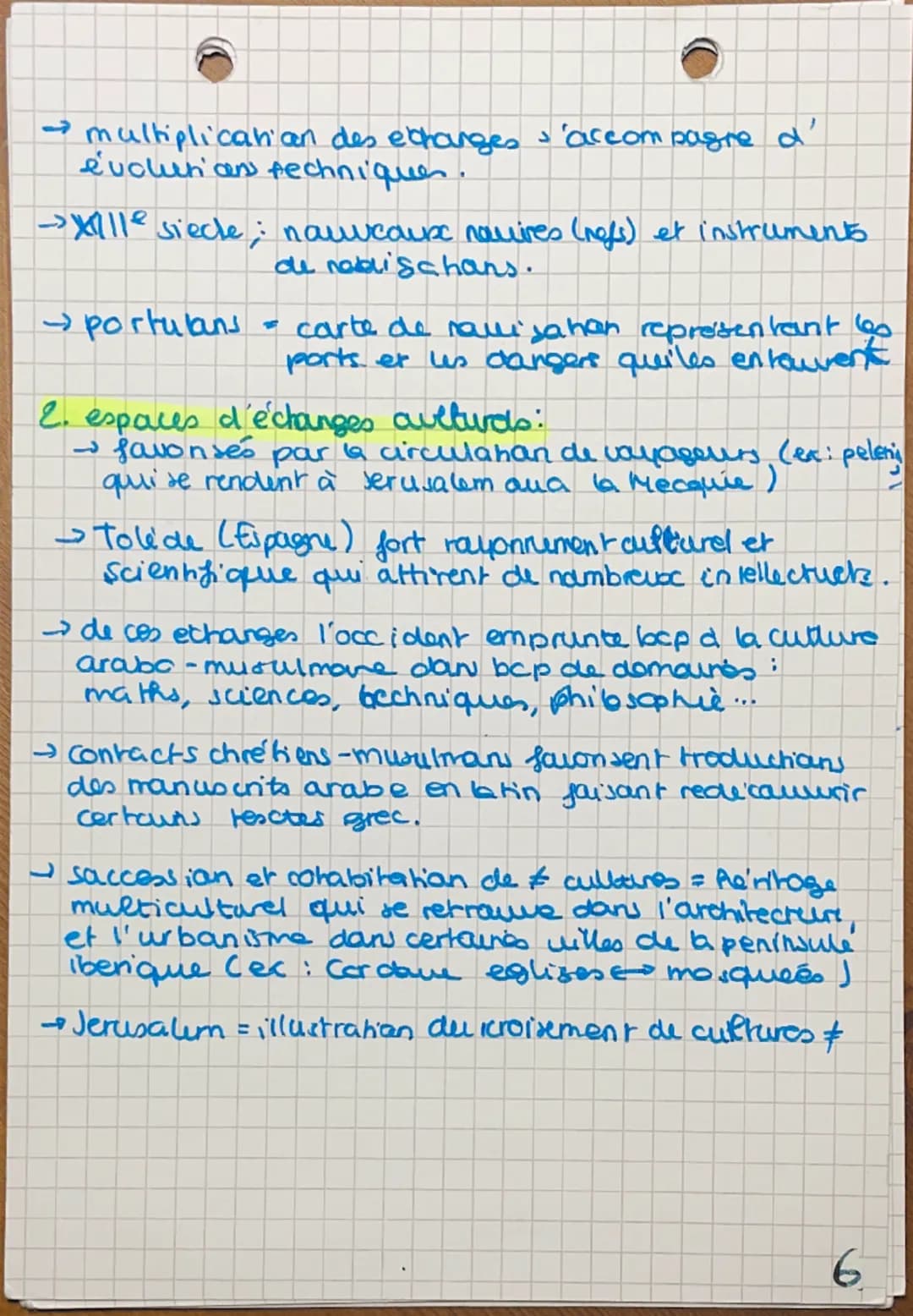 CHAP. 2
Mediteranee med.
de 3
A
Espace de confilit et d' influence
echanges entre
aiulisahans:
112
3
cuilisations
RAPPEL: MA Veap J.C → Xve 