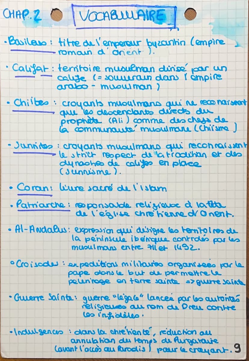 CHAP. 2
Mediteranee med.
de 3
A
Espace de confilit et d' influence
echanges entre
aiulisahans:
112
3
cuilisations
RAPPEL: MA Veap J.C → Xve 