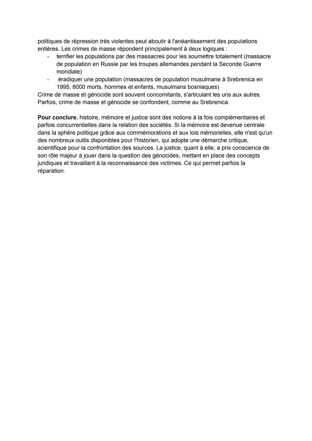 # Histoire et mémoires.

Par leurs fréquences, leurs intensités et leur violence, le 20e siècle peut être considéré
comme le siècle des guer