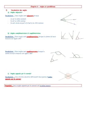 Know Fiche de révision maths géométrie  thumbnail