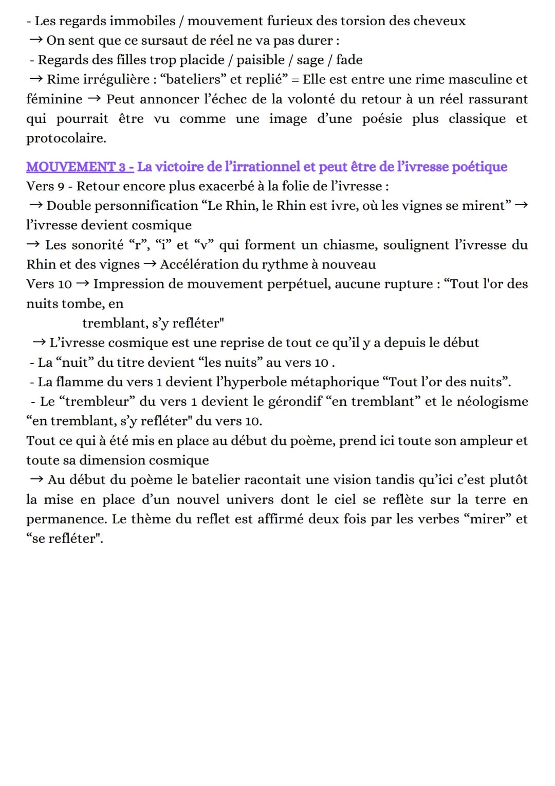 Lecture Linéaire 4 - Nuit Rhénane
INTRODUCTION -
Apollinaire est un poète majeur de la poésie française du début du 20e siècle qui
illustre 