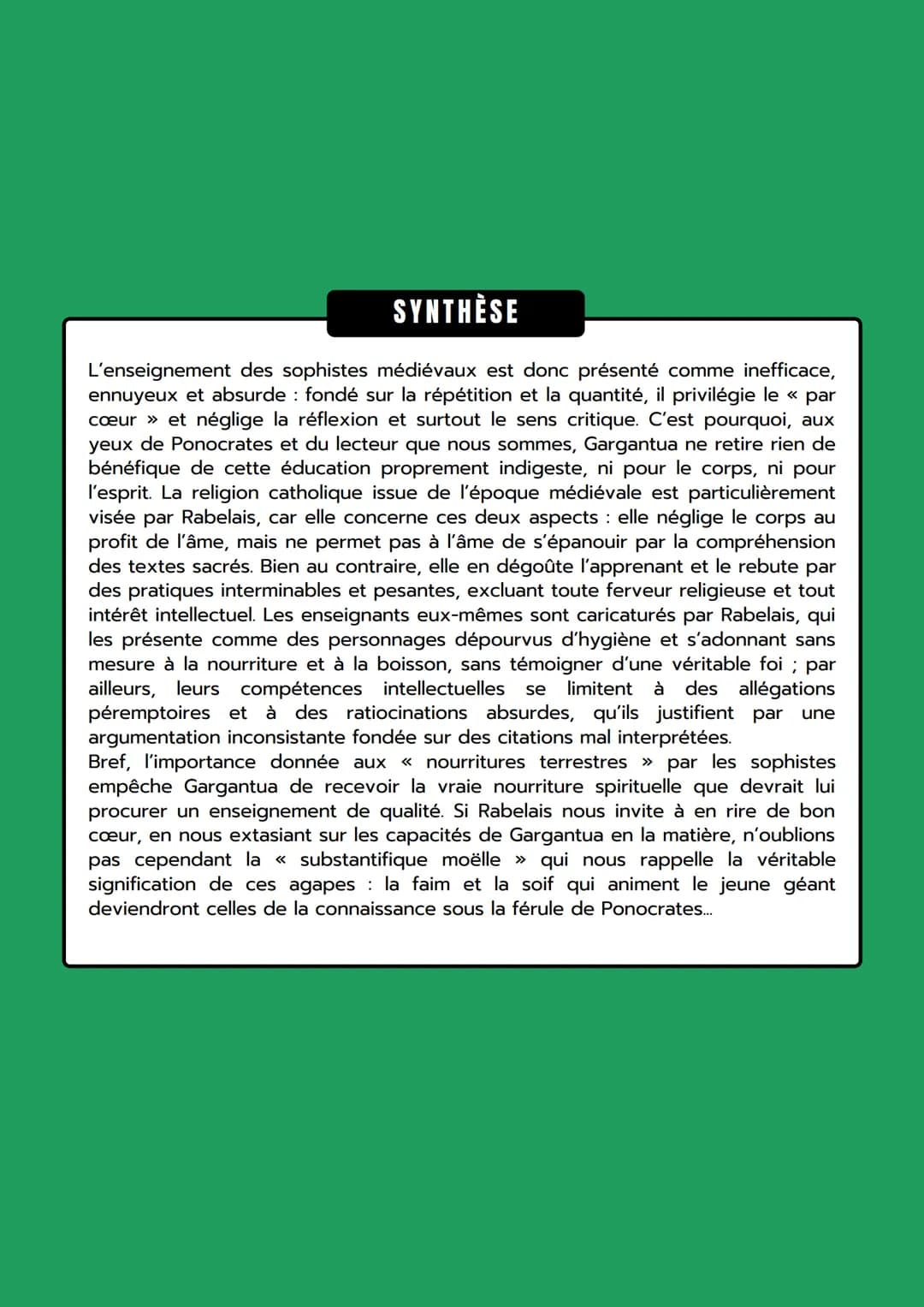 GARGANTUA
Chapitre XXVIII
RABELAIS
INTRODUCTION
. AMORCE
François RABELAIS a publié son roman
Gargantua en 1534 sous le pseudonyme
d'Alcofri