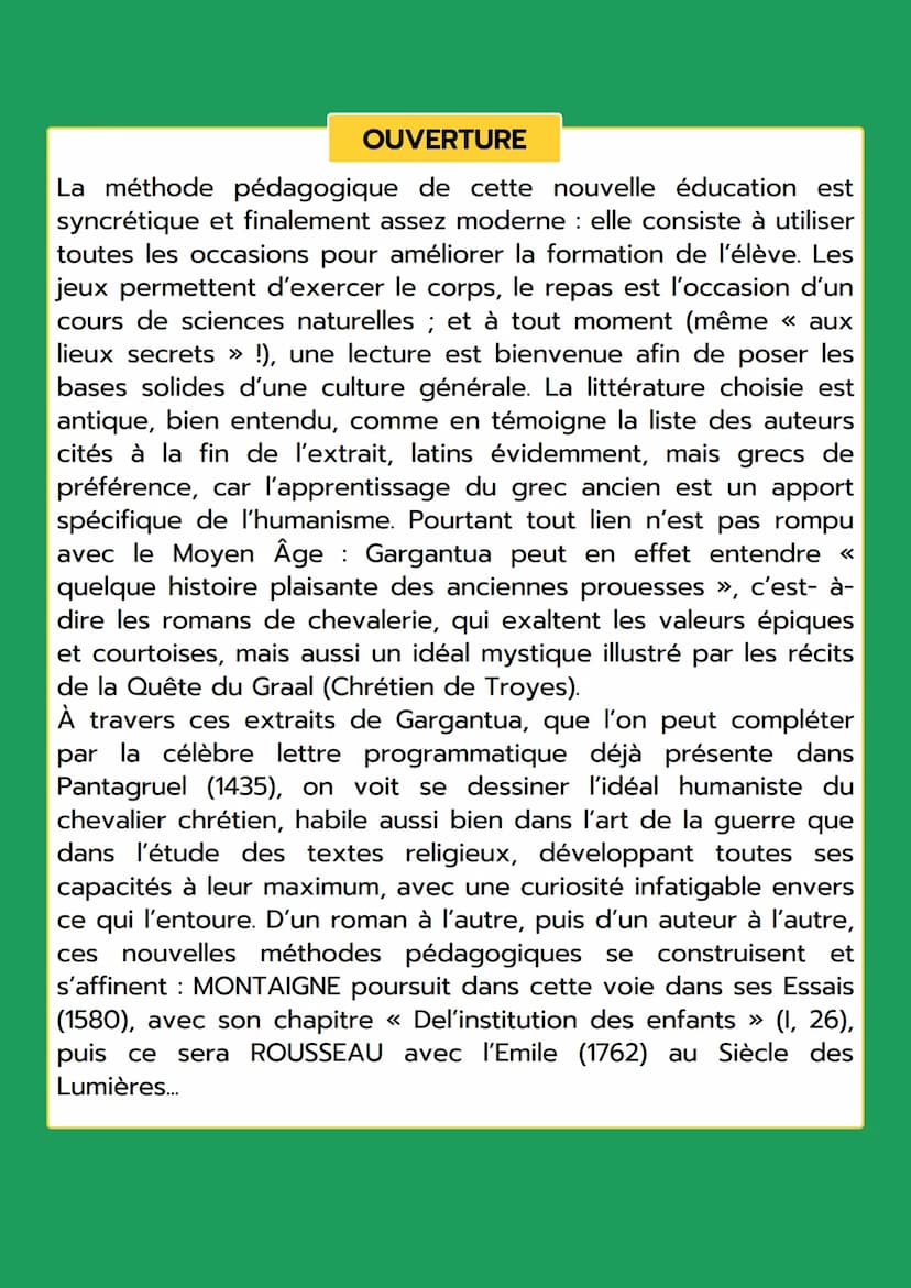 GARGANTUA
Chapitre XXVIII
RABELAIS
INTRODUCTION
. AMORCE
François RABELAIS a publié son roman
Gargantua en 1534 sous le pseudonyme
d'Alcofri