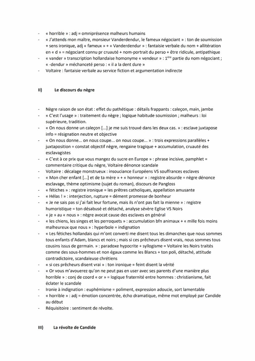 Problématique :
Candide (écrire et combattre pour l'égalité)
Chapitre 19
Plan :
Introduction :
Candide et Cacambo Eldorado pour retrouver Cu
