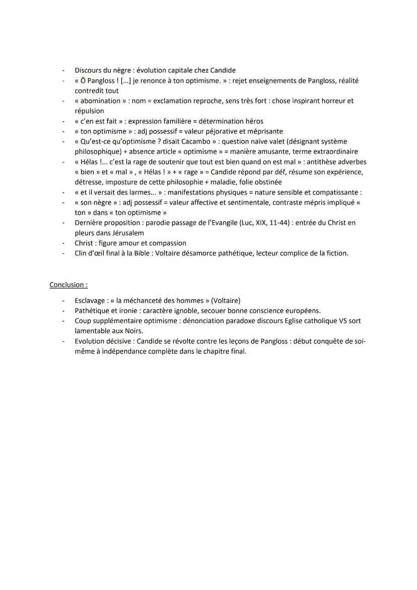 Problématique :
Candide (écrire et combattre pour l'égalité)
Chapitre 19
Plan :
Introduction :
Candide et Cacambo Eldorado pour retrouver Cu