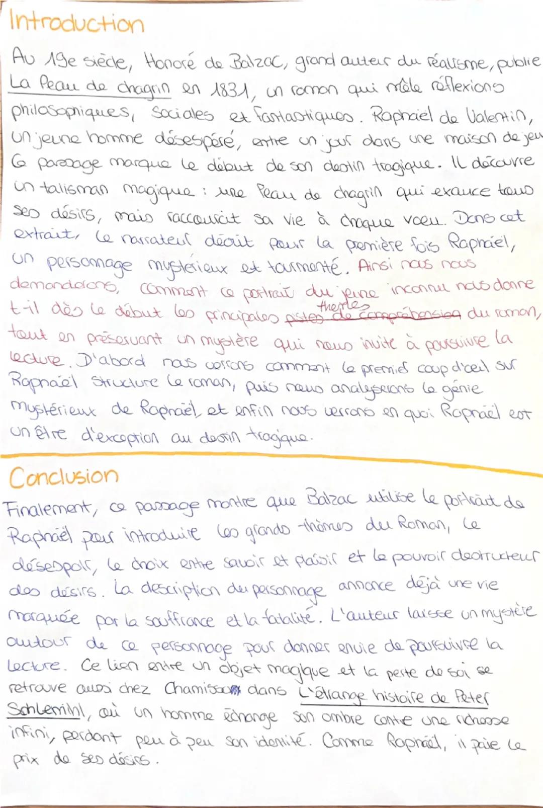 Introduction
Au 19e siècle, Honoré de Balzac, grand auteur du réalisme, publie
La Peau de chagrin en 1831, un roman qui mêle réflexions
phil