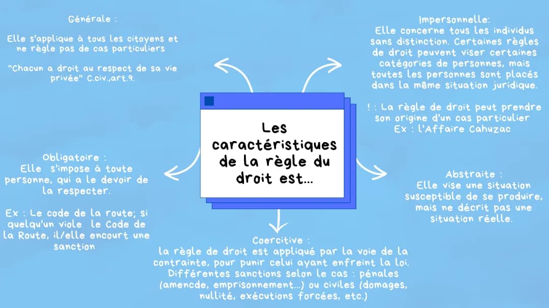 Découvre les Caractères de la Règle de Droit et le Respect de la Vie Privée