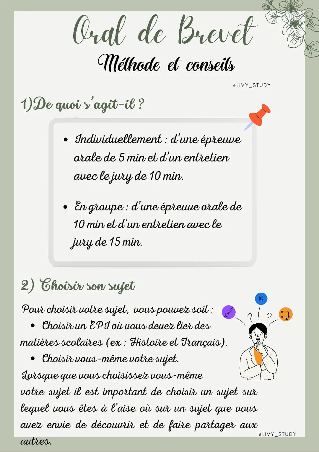 Exemple Oral Brevet PDF et Plan: Méthodologie et Conseils 2024
