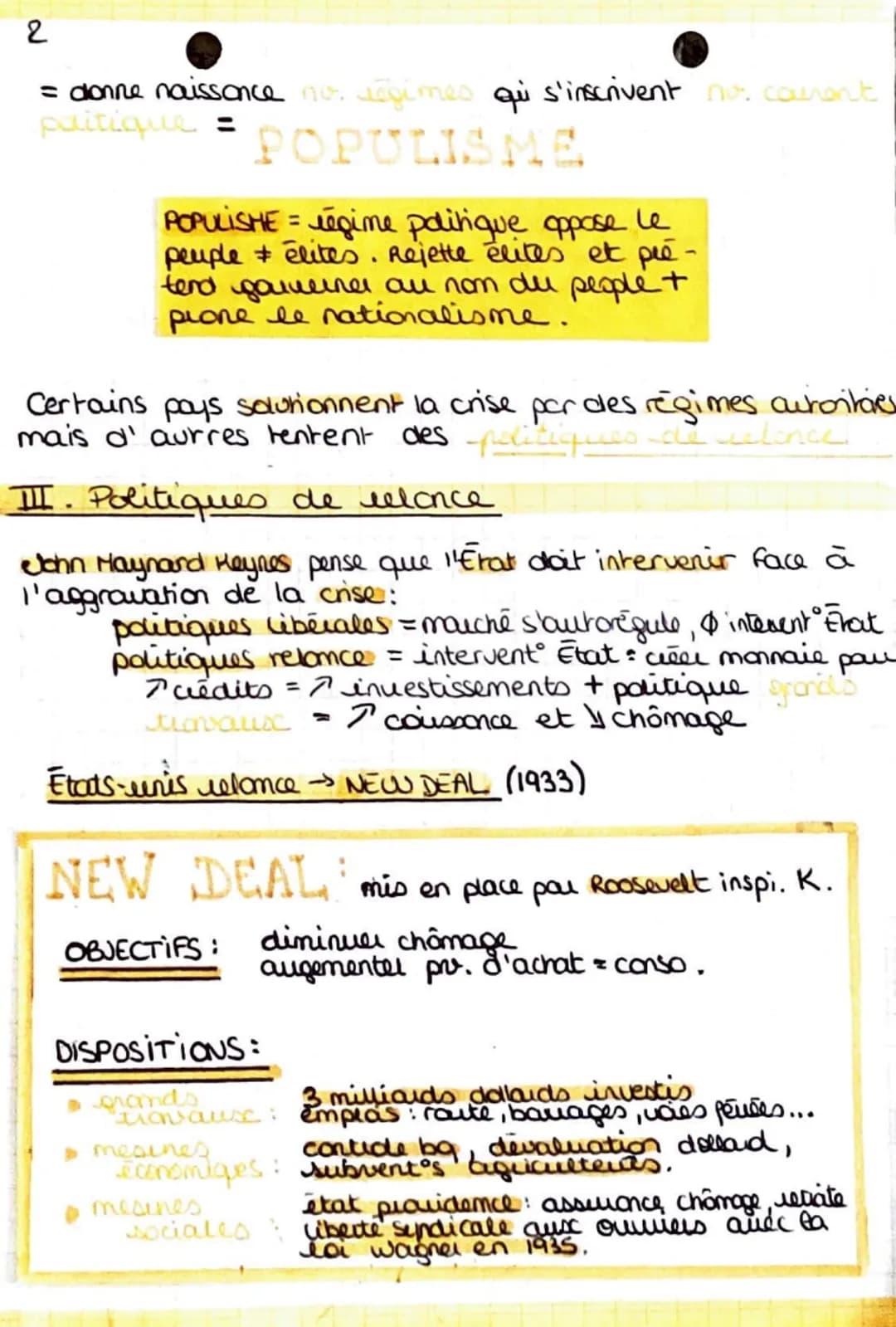 1
l'impact de la CRISE &
de
Chapitre 1
1:1929: désequilibres
24: desequilibres éco.+ sociaux
A la fin GH: Erats Unis → moteur éco. mondiale 