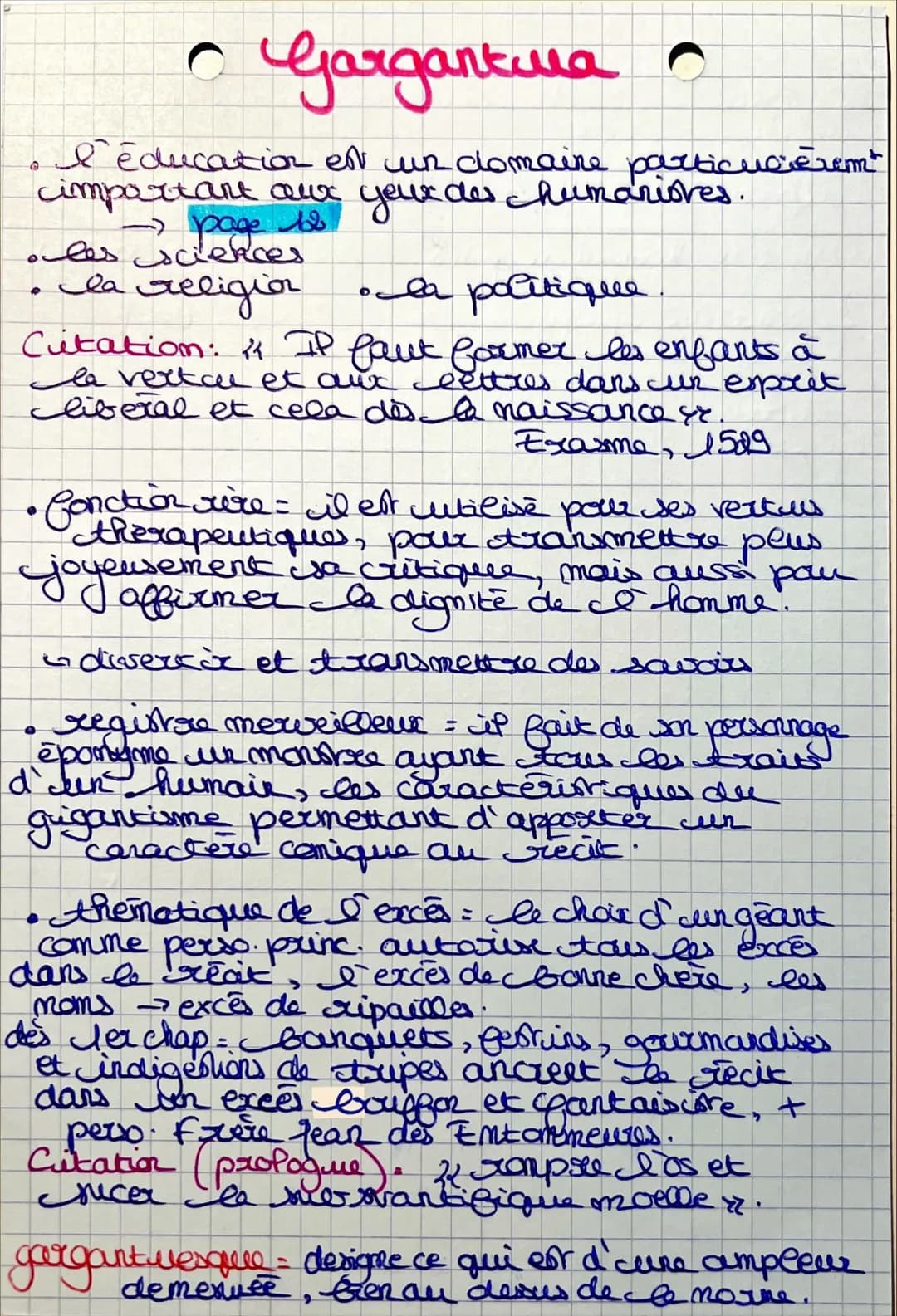 Gargantua
Exemples pour la dissertation=
1) Le rire et le savoir
is Baudelaire, 1855, De l'essence du rire
- consacré à la caricatuure
- see
