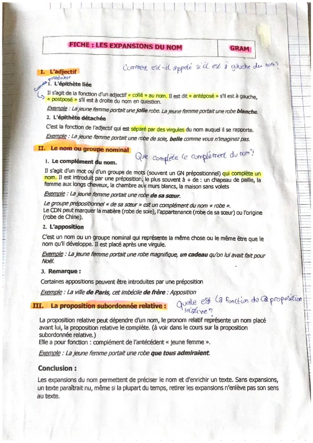 Français-5me, La minute d'orthographe
GRA
A et À
A est le verbe « avoir » conjugué au présent.
Exemple : Il a, il y a, il a travaillé
Astuce