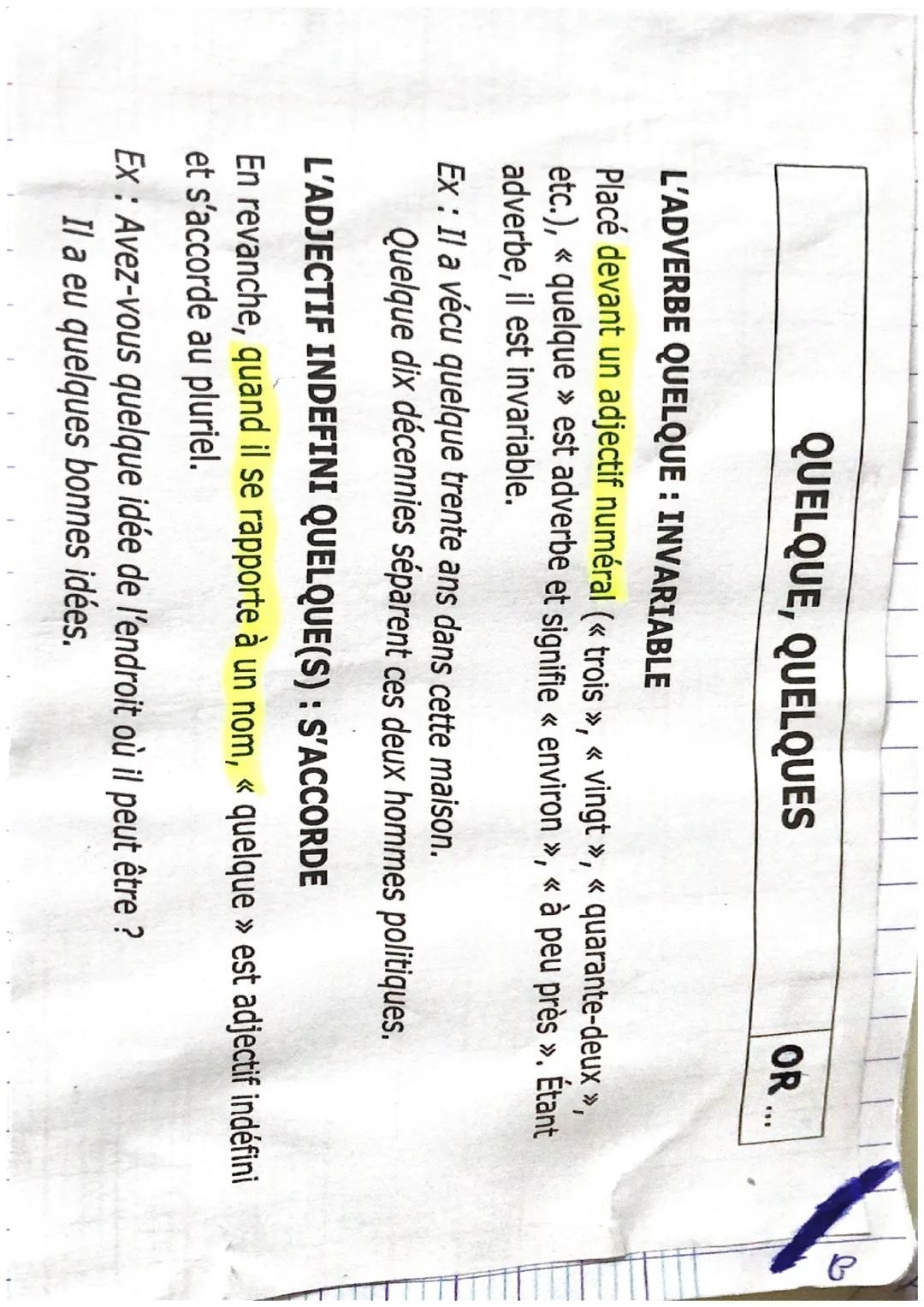 Français-5me, La minute d'orthographe
GRA
A et À
A est le verbe « avoir » conjugué au présent.
Exemple : Il a, il y a, il a travaillé
Astuce