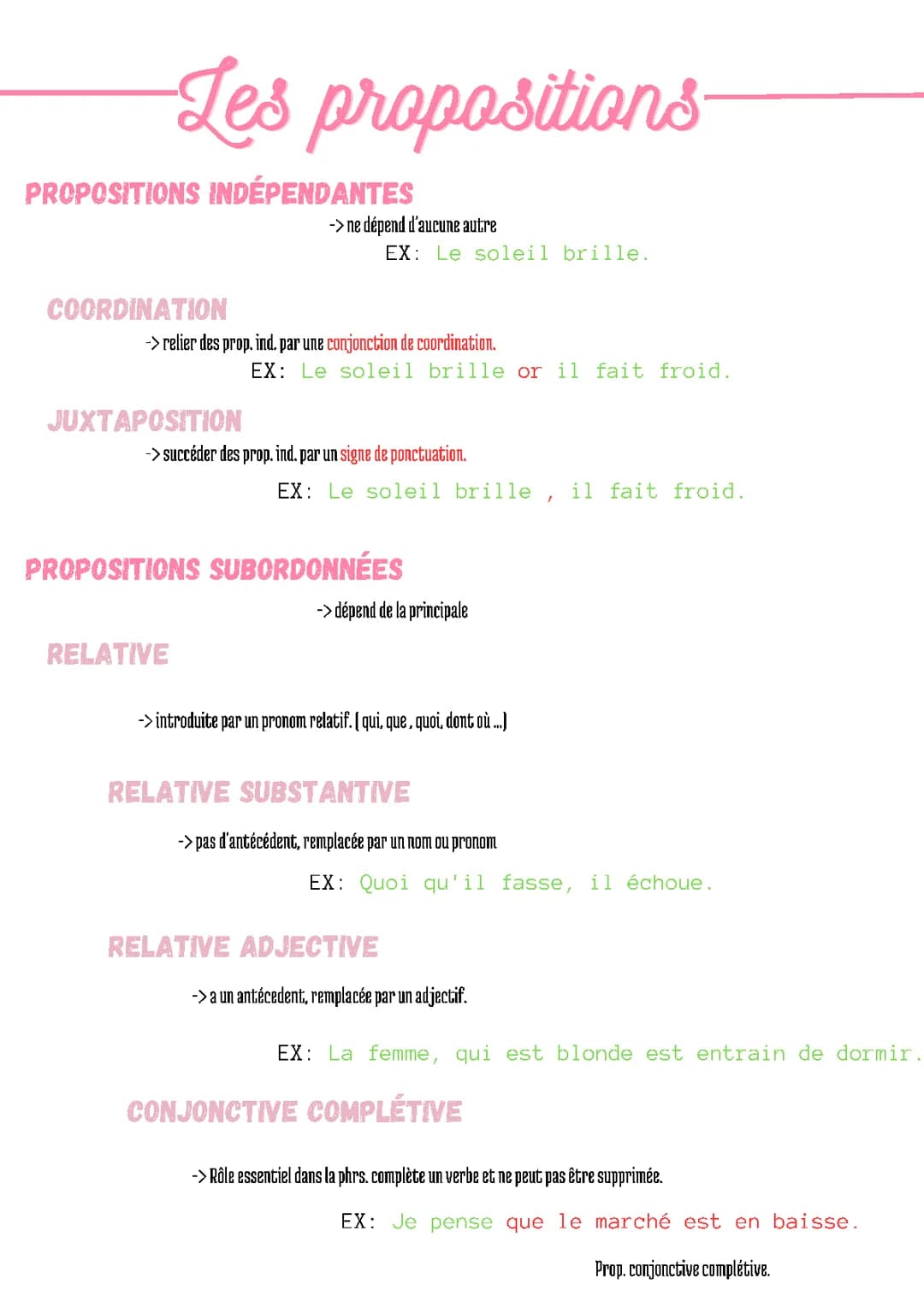 Propositions 
