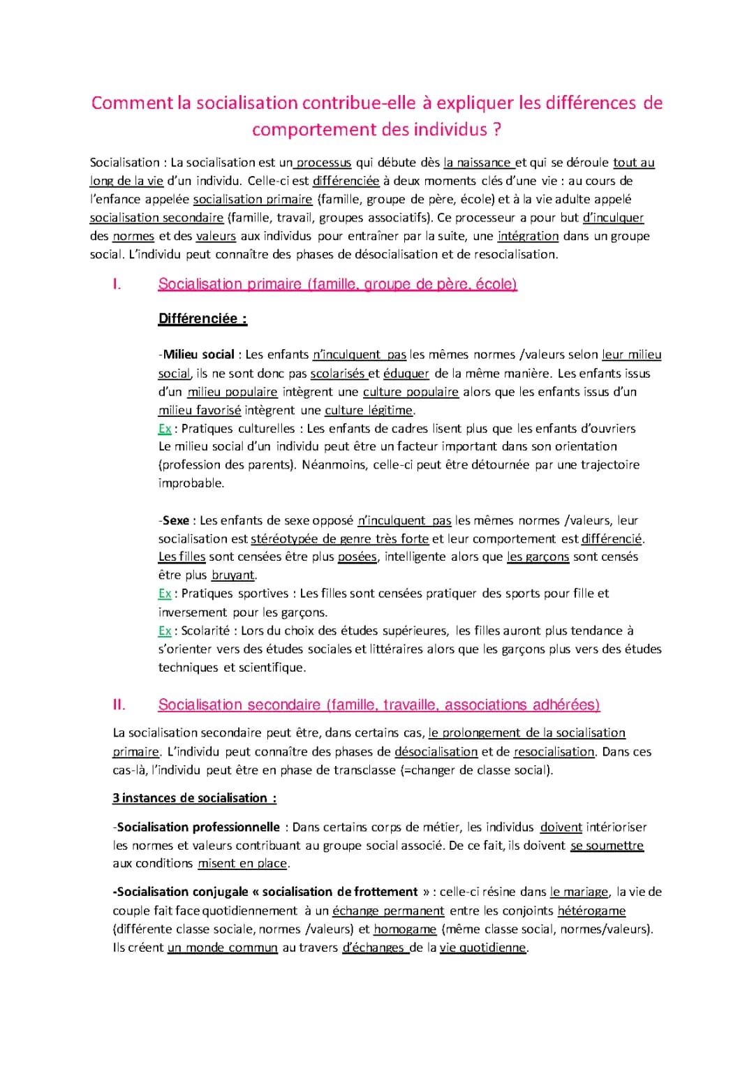 La Socialisation : Comprendre son Impact
