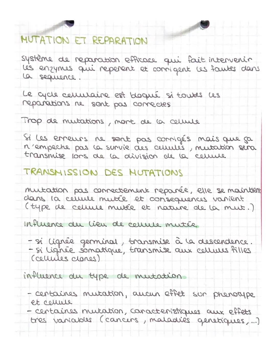 1 sot
sot
DEFINITIONS
genotype: composition allelique du ou des
genes étudiés d'un individu
alle forme particuliaire d'un gine,
phenotype: c
