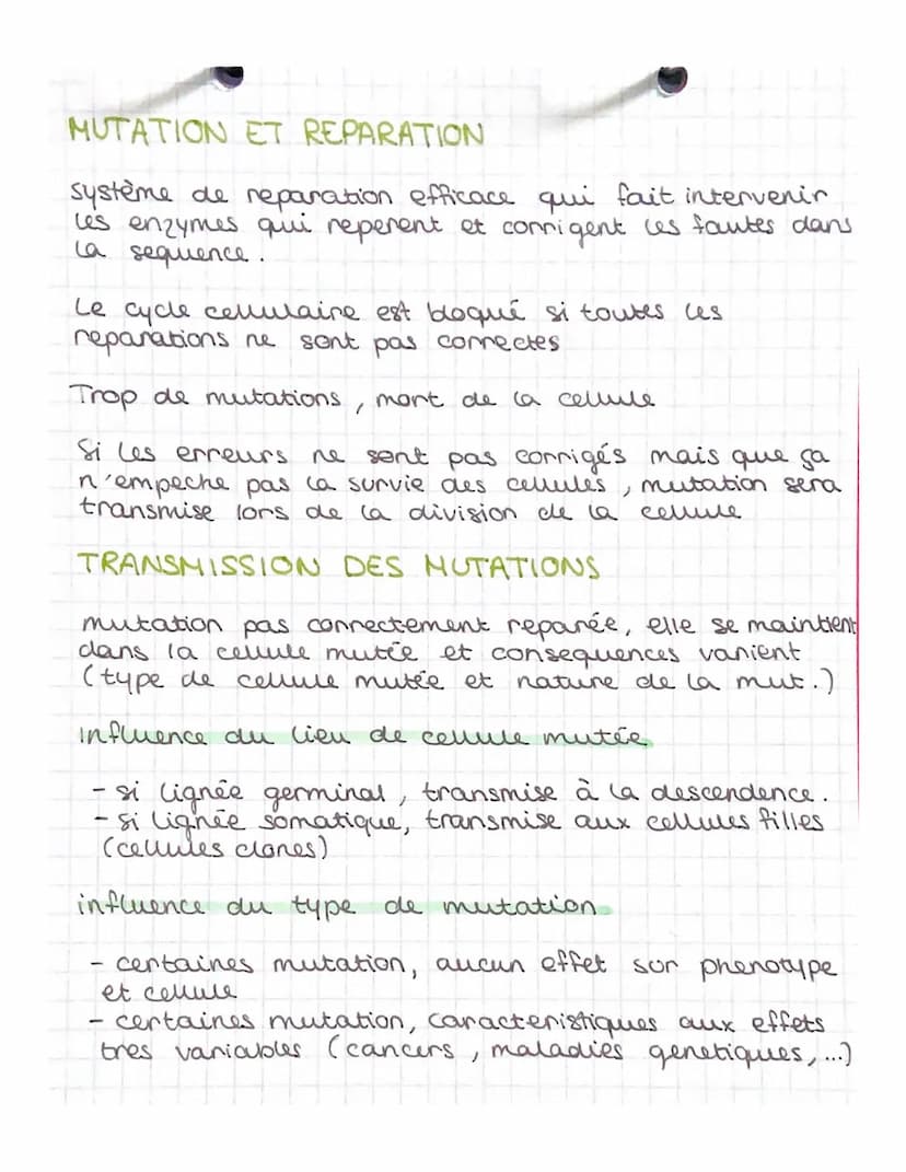 1 sot
sot
DEFINITIONS
genotype: composition allelique du ou des
genes étudiés d'un individu
alle forme particuliaire d'un gine,
phenotype: c