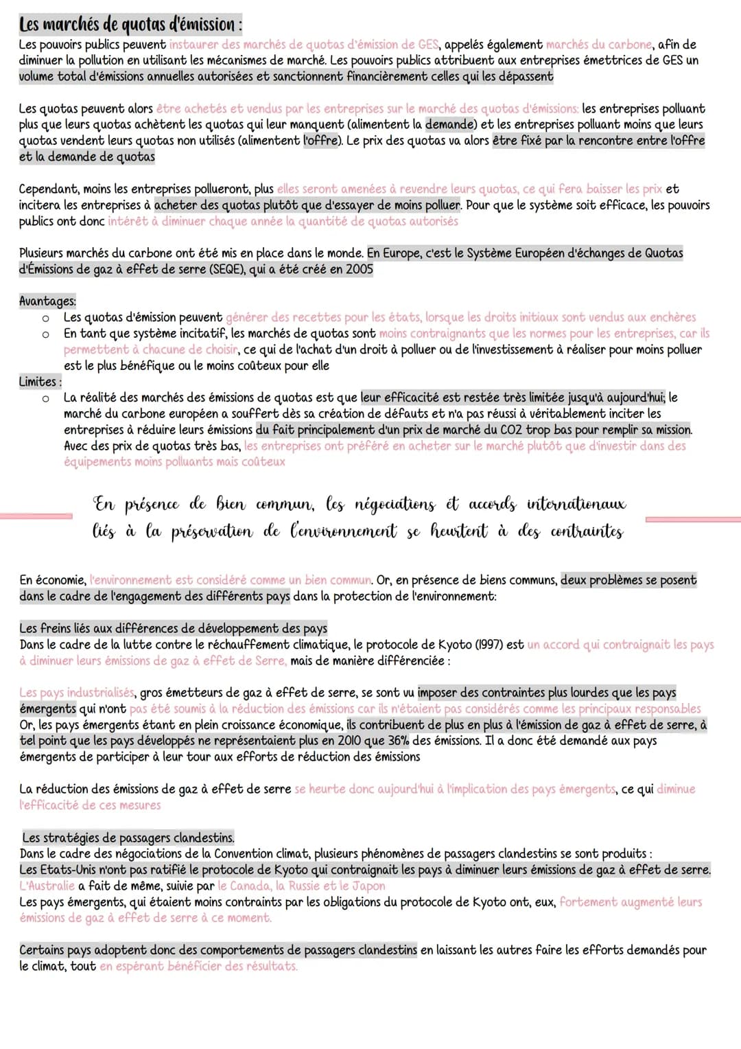 Introduction
On a vu dans le chapitre I que la croissance économique posait de sérieux problèmes environnementaux: épuisement des ressources