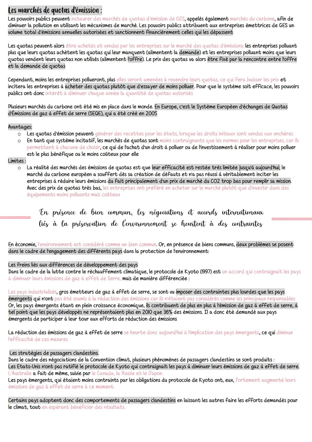 Introduction
On a vu dans le chapitre I que la croissance économique posait de sérieux problèmes environnementaux: épuisement des ressources