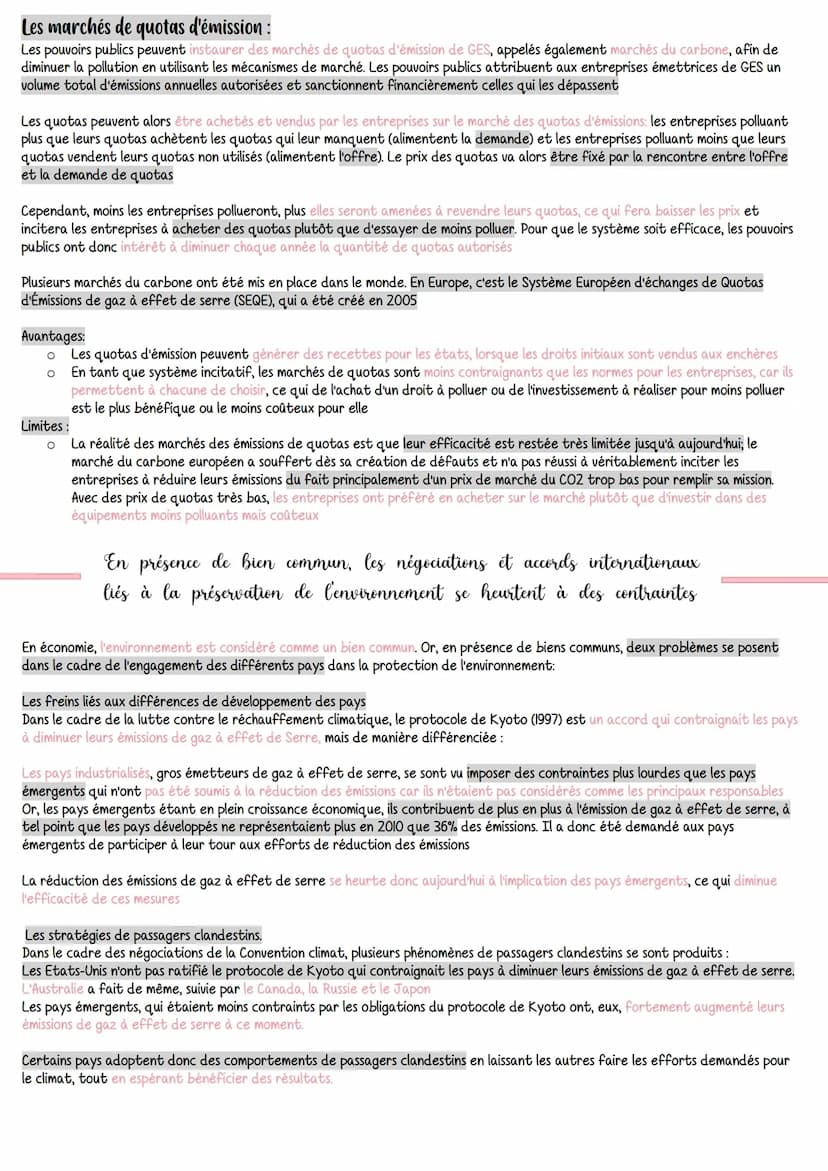 Introduction
On a vu dans le chapitre I que la croissance économique posait de sérieux problèmes environnementaux: épuisement des ressources