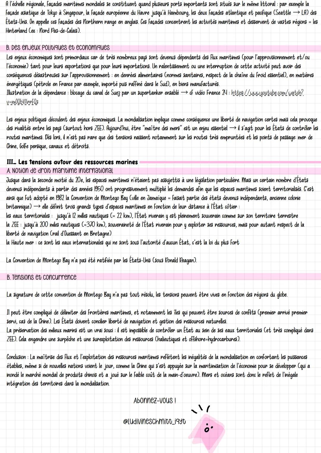 # Theme 1

Mers et oceans

MERS ET OCEANS AU COEUR DE LA MONDIALISATION

Dans la mondialisation
Pb: quelles sont les routes et les ressource