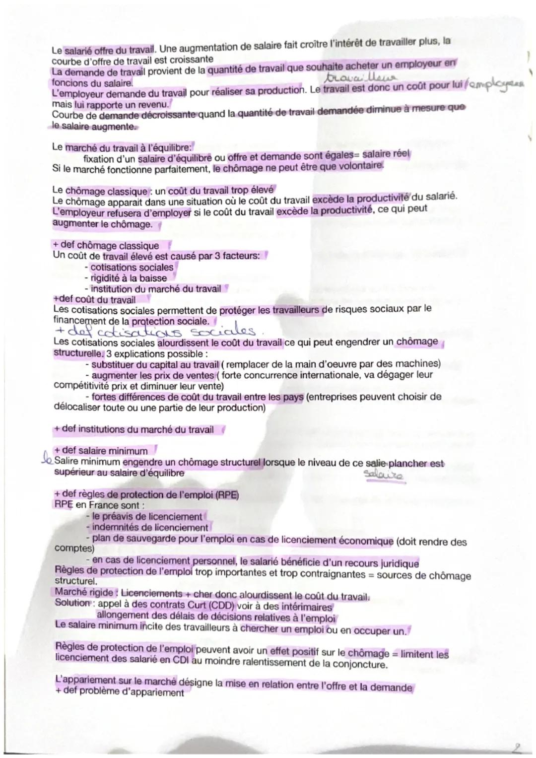 Fiche chapitre 7: le chômage

+ def population active
+ Def chômage
+ Def chômeurs
+ Taux de chômage
+ Taux d'emploi
Le taux d'emploi consti