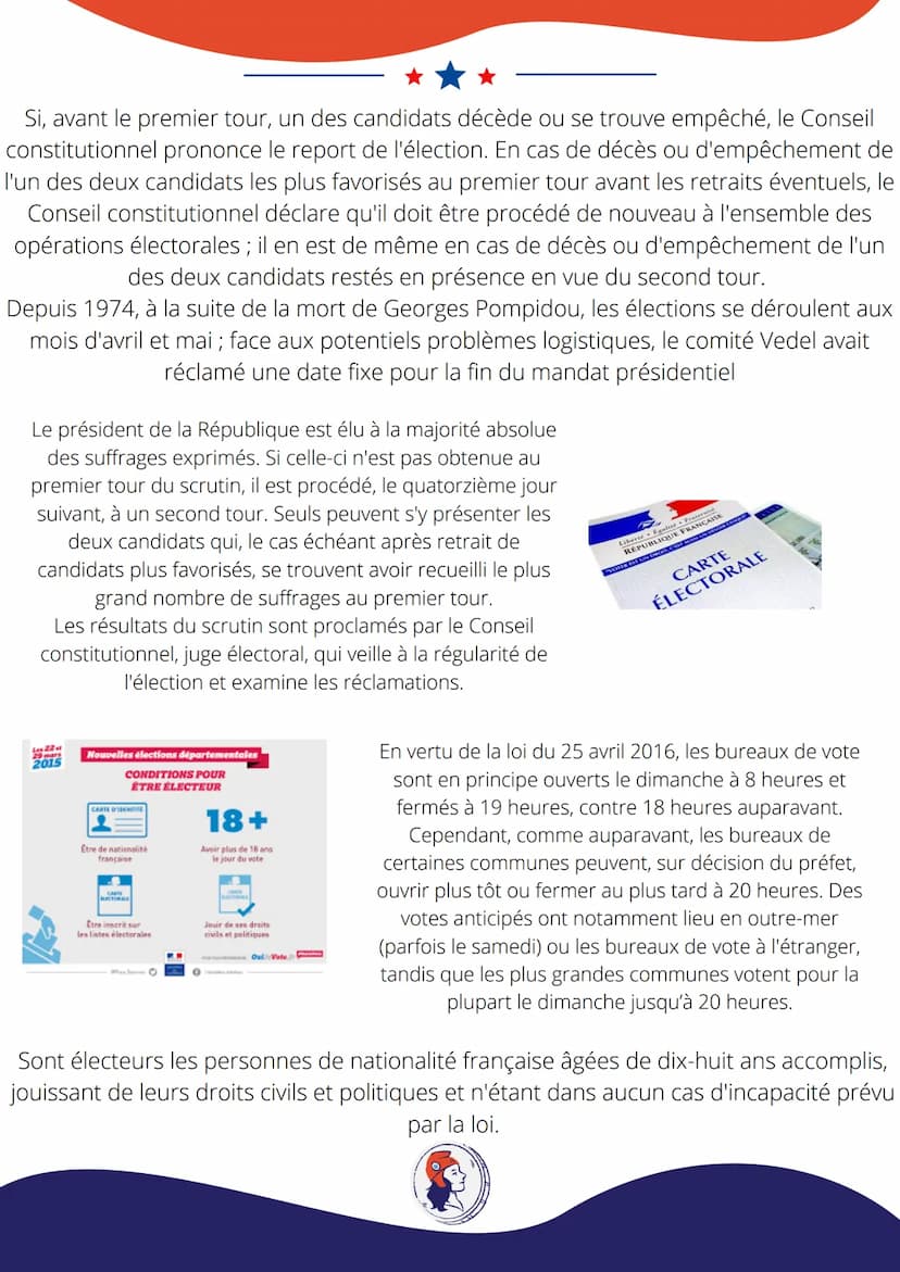 COMMENT SE
DÉROULENT LES
CAMPAGNES
ELECTORALES EN
FRANCE?
Dans cette partie nous
présenterons les fonctions du
gouvernement et comment se
dé