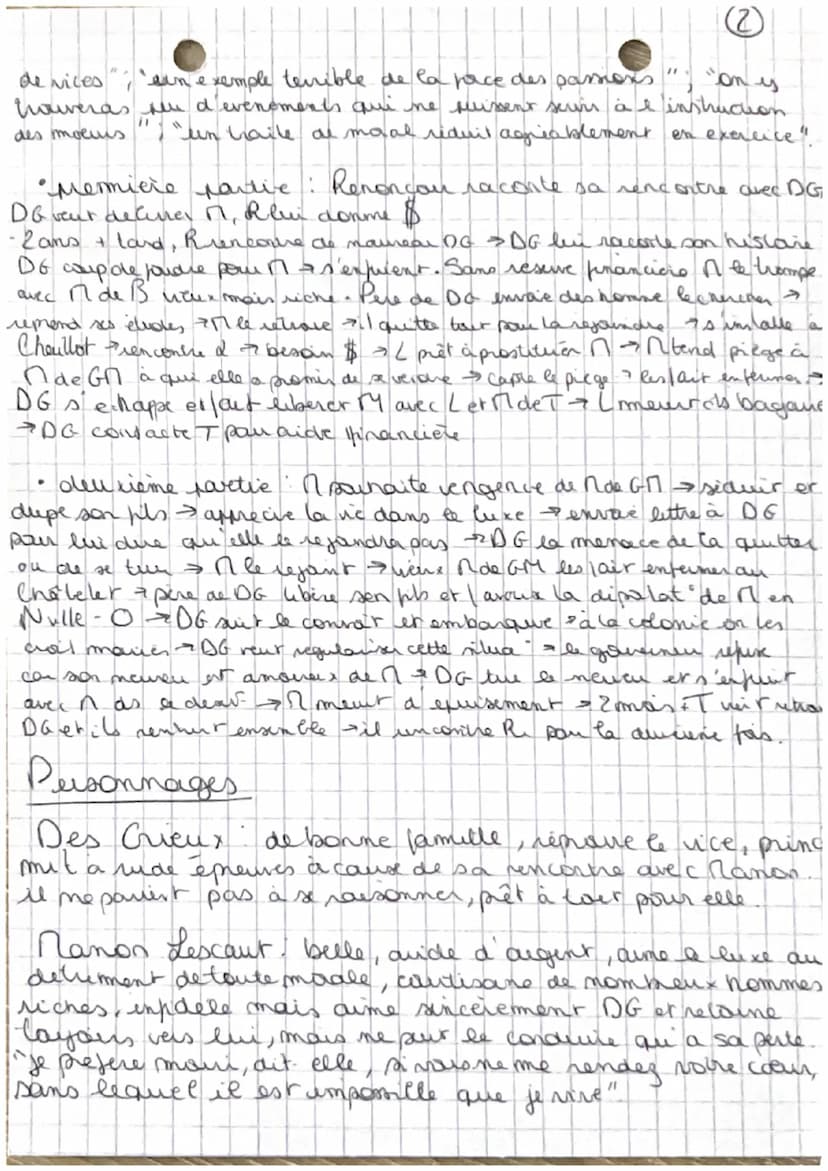 Sequence 3
Roman, Nanon Lescaut, Abbe Prevost, 1731
personnages en marge, plasir du
romanesque..
auteur: Abbé Prevor, ancien maine et écriva