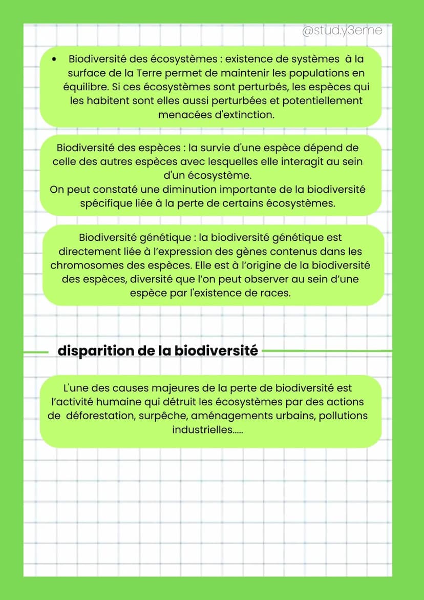 définition
La biodiversité désigne la diversité des formes de vie qui
existe sur notre planète, végétales et animales.
svt
LA BIODIVERSITÉ E