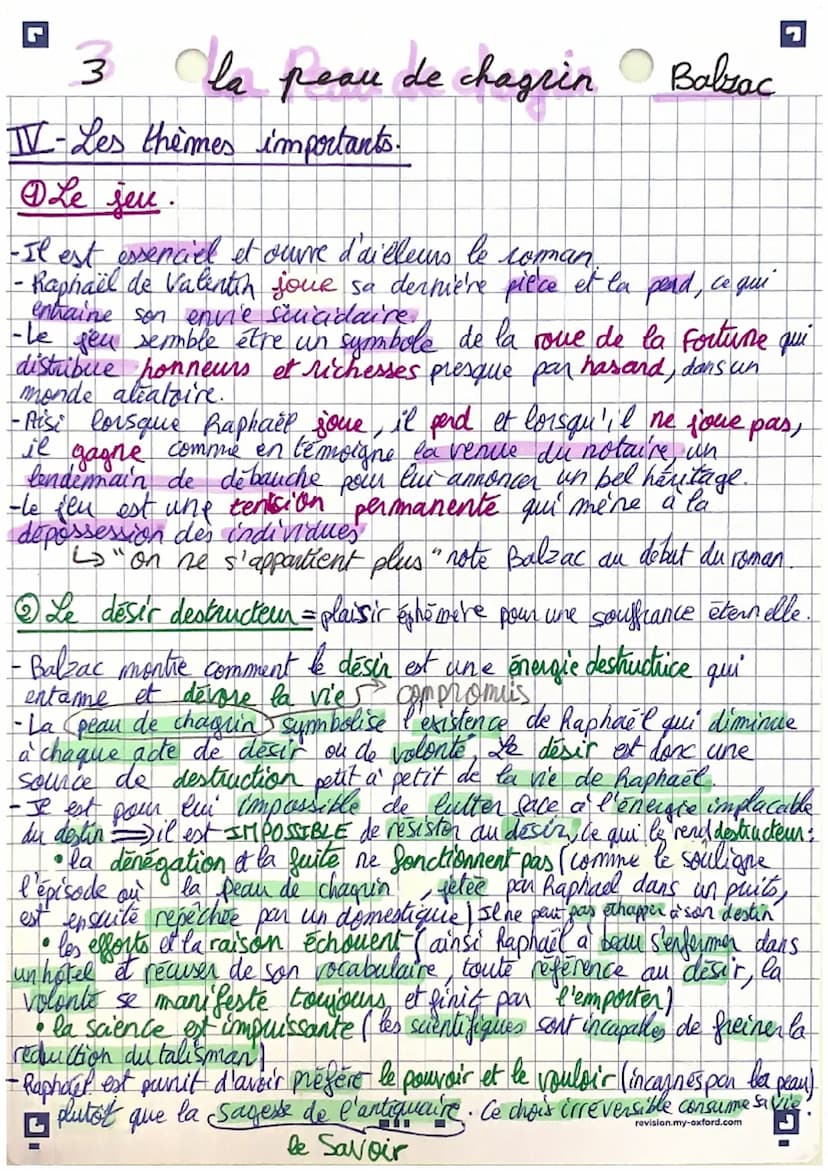 G
dla peau de chagrin Balzac
Вавас
1. Ca
fiche d'identité :
Title: "La Peau de Chassin"
Auteur: Hondé de Balzac
Date: 1831
Mouvements littér