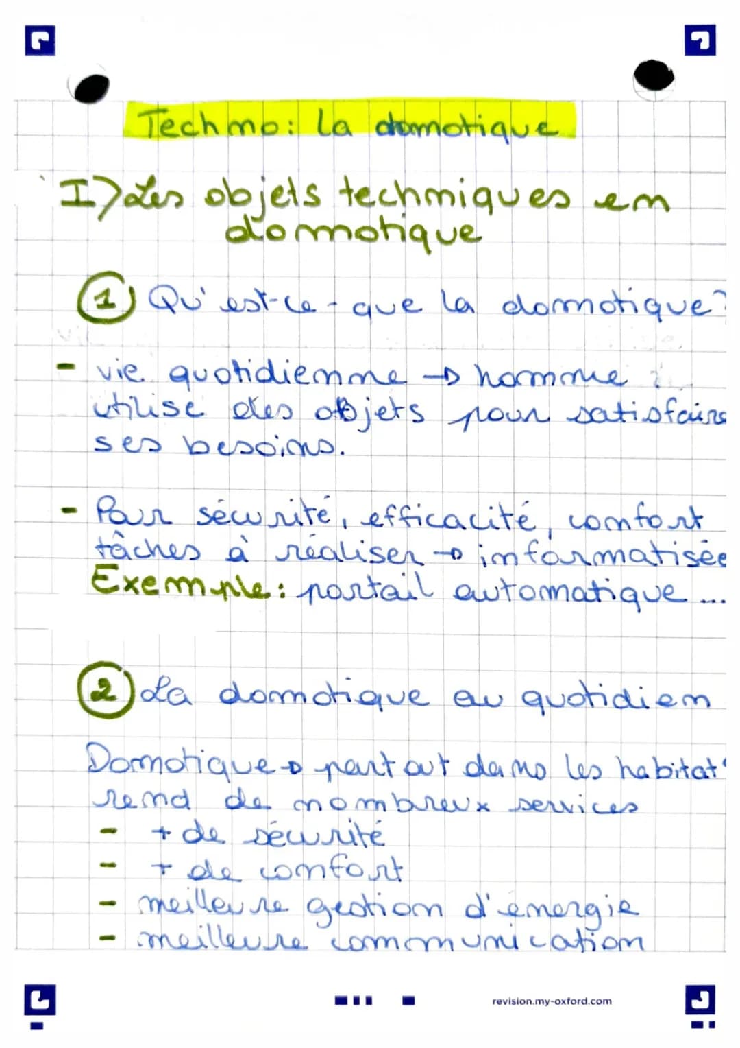 Qu'est-ce que la domotique en 4ème ? Rôle, Avantages, Exemples et PDF