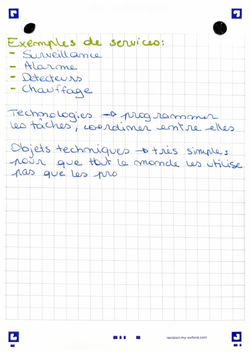 Techmo: La domotique
I Les objets techniques em
domotique
4 Qu'est-ce que la domotique?
1)
- vie quotidiennes homme :
utilise des objets pou