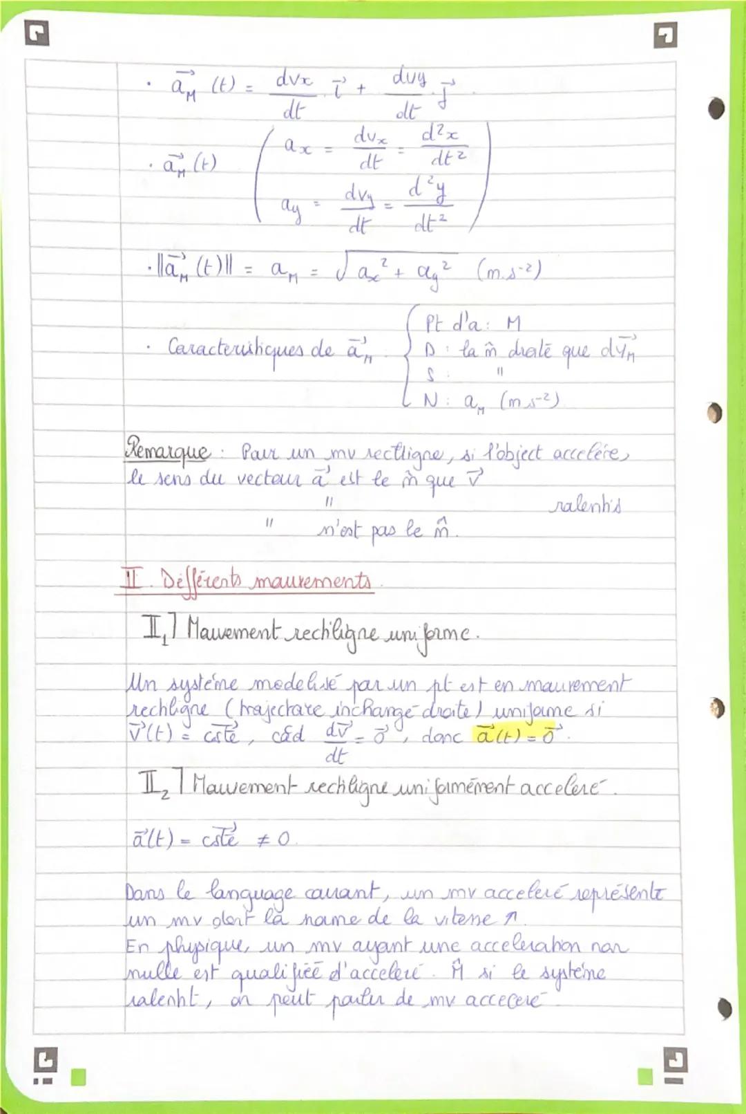 # Chapitre : Cinématique du point

La cinématique s'intéresse à la rôle des objets et à leurs évolutions. Elle s'appuie sur les coordonnées 