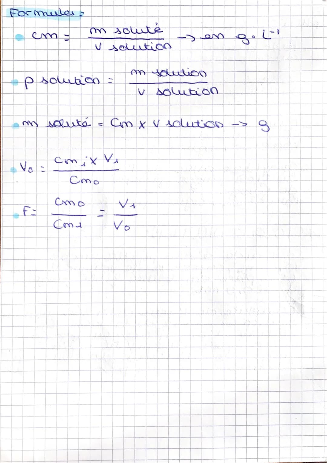 PHYSIQUES
solutions aqueuses et melanges au quotidien
LES SOLUTIONS:
• solution = melange homogène obtenu par diss
d'un ou plus soluté as un