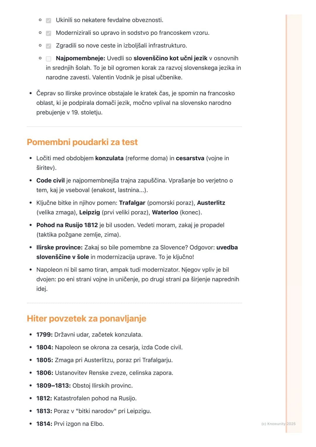 # Napoleonovo obdobje in
preoblikovanje Evrope

Pregled Napoleonovega obdobja

To obdobje se začne po koncu francoske revolucije, ko na obla