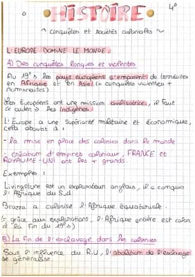 Know Conquêtes et sociétés coloniales thumbnail