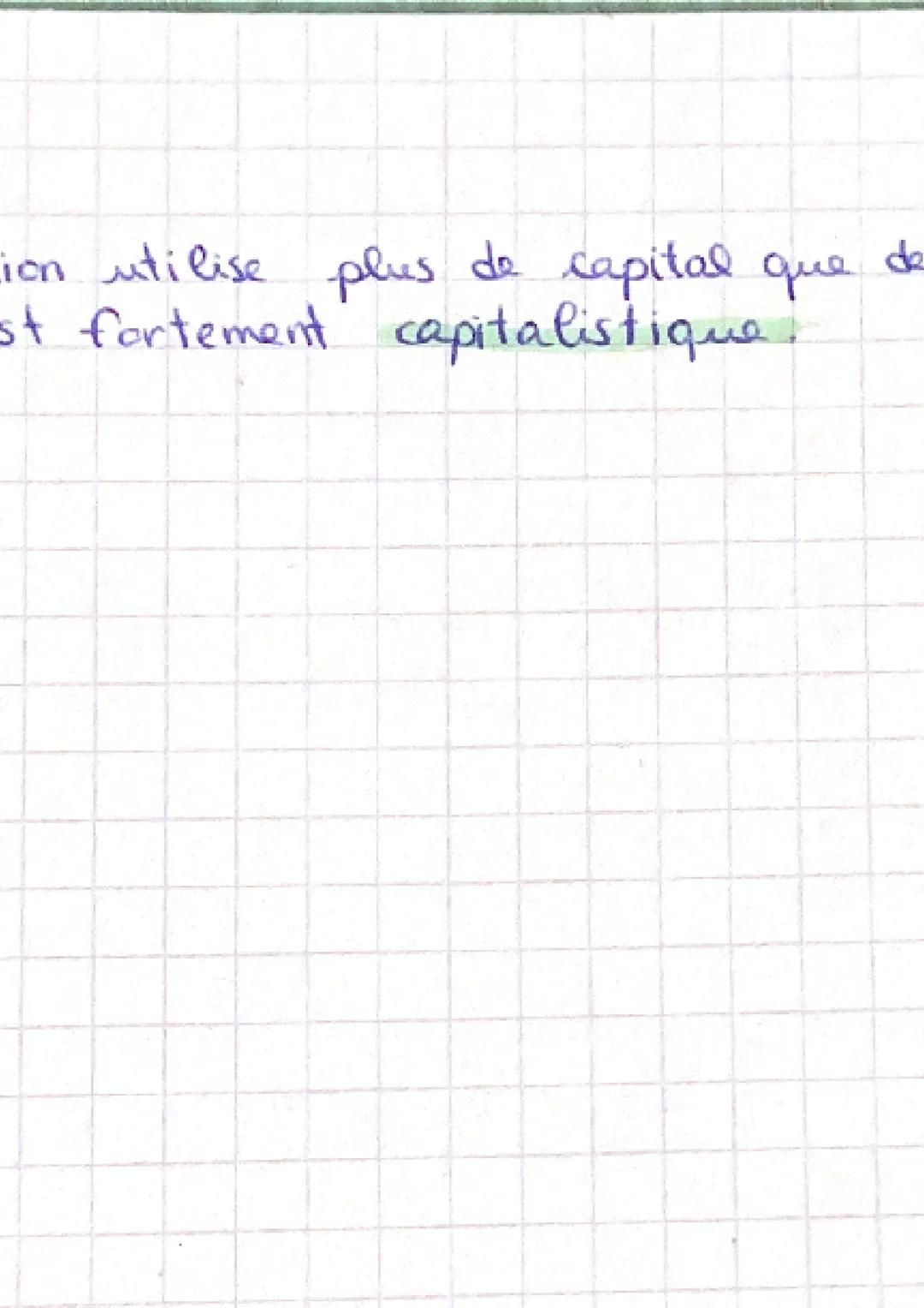 DEFINITION: 8
production est le fruit de la combinaison de plusieurs facteurs
de production / éléments nécessaire à la production..
- facteu