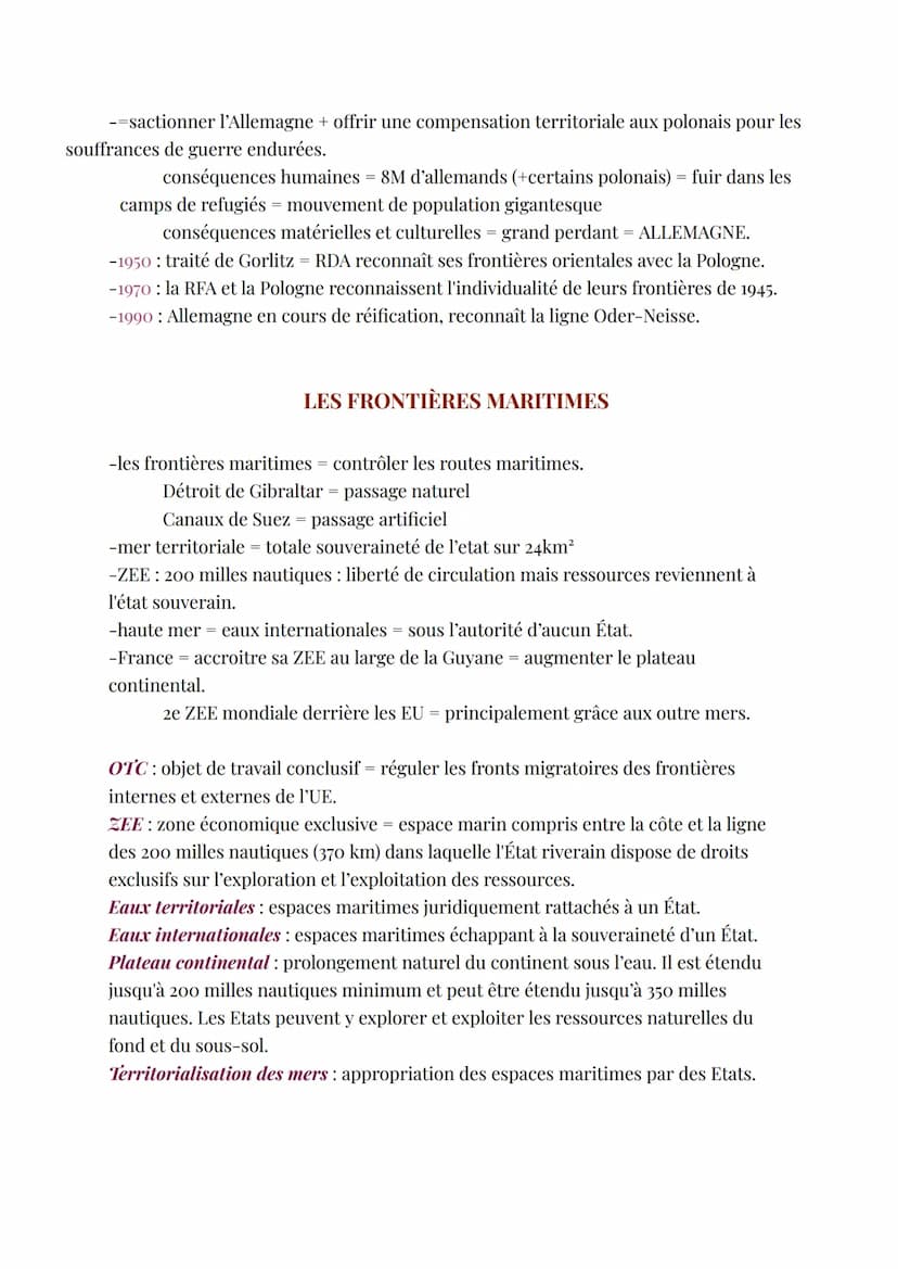 # HGGSP

Etudier les divisions politiques du monde : les frontières

Les frontières dans le monde aujourd’hui.
-Frontières maritimes : délim