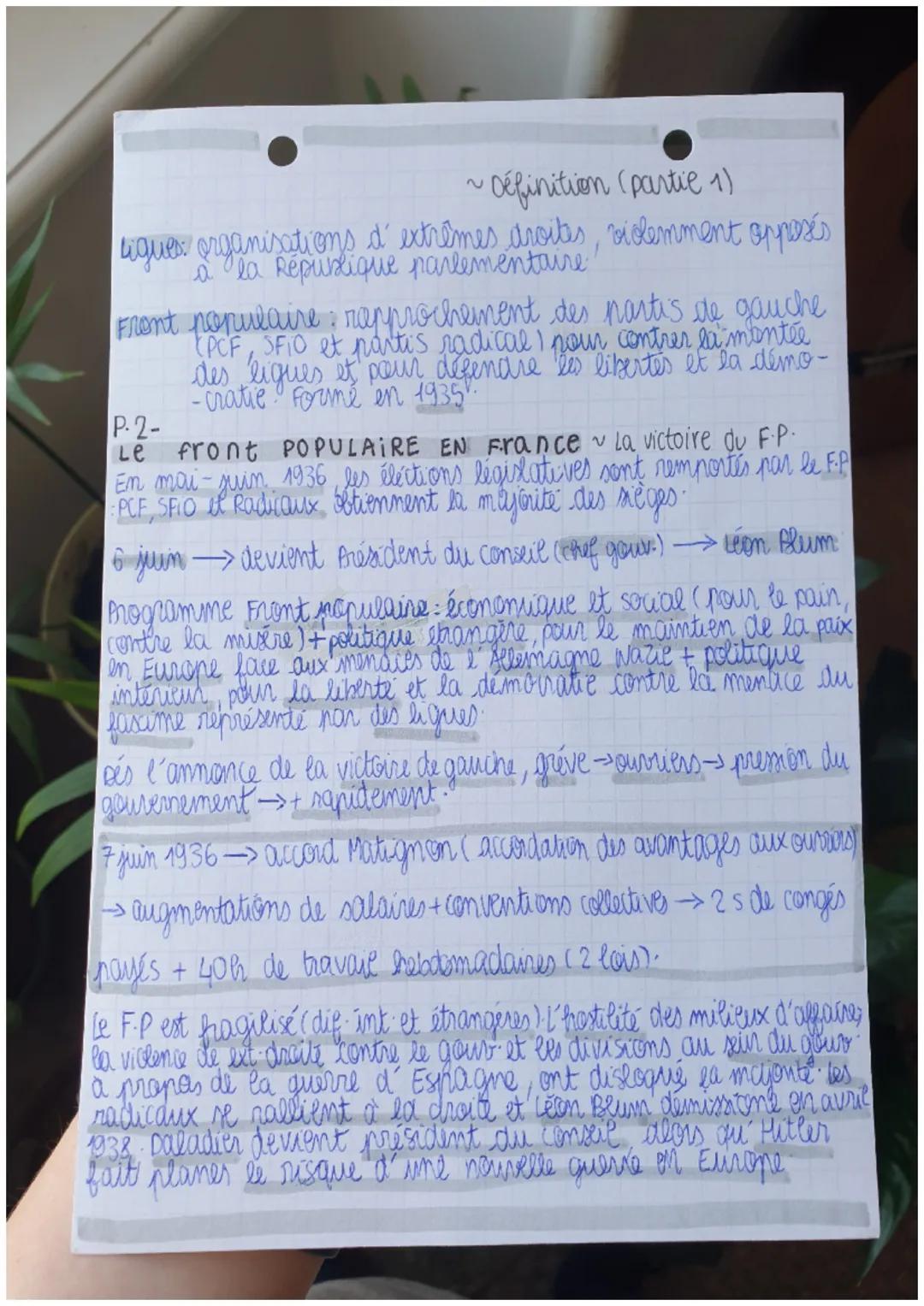 Histoire.
P.1-
La crise des années 30~ La crise économique (1930-1936)
Début de la crise économique: 1929 (aux États-Unis)
puis vien se mani