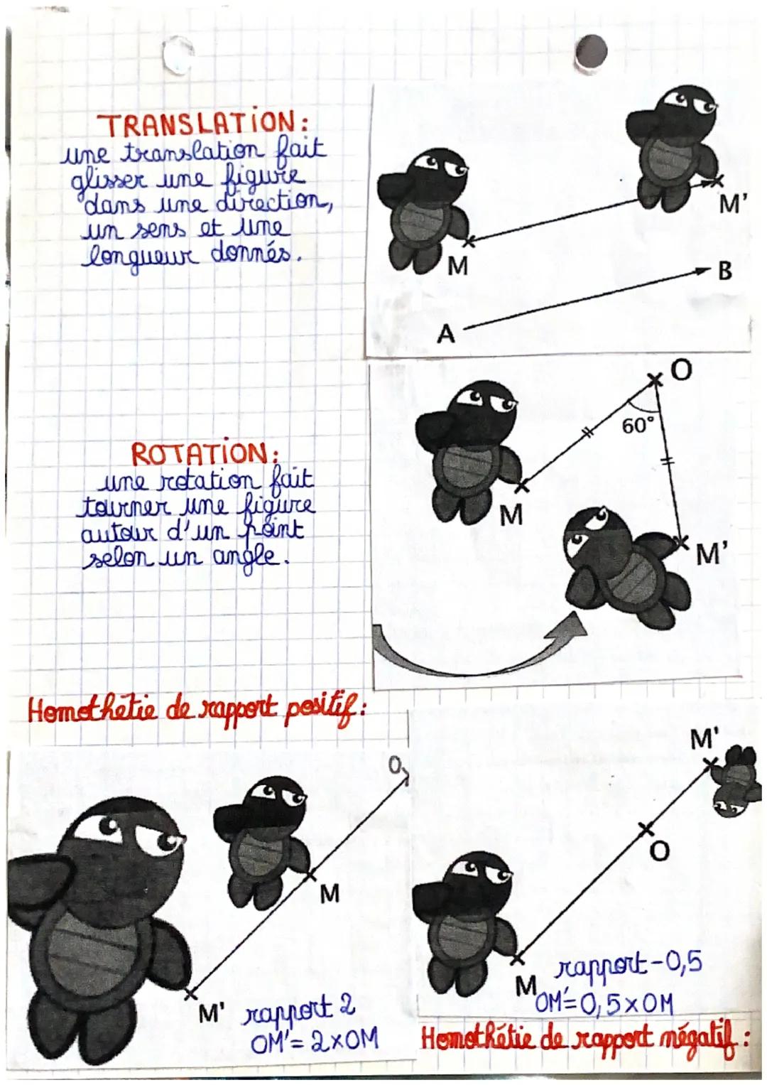 # MATHÉMATIQUES
TRANSFORMATION

1) Symétrie axiale

(d)


M'

Deux figures
symétriques par
symétrie axiale se
superposent par
un pliage le l