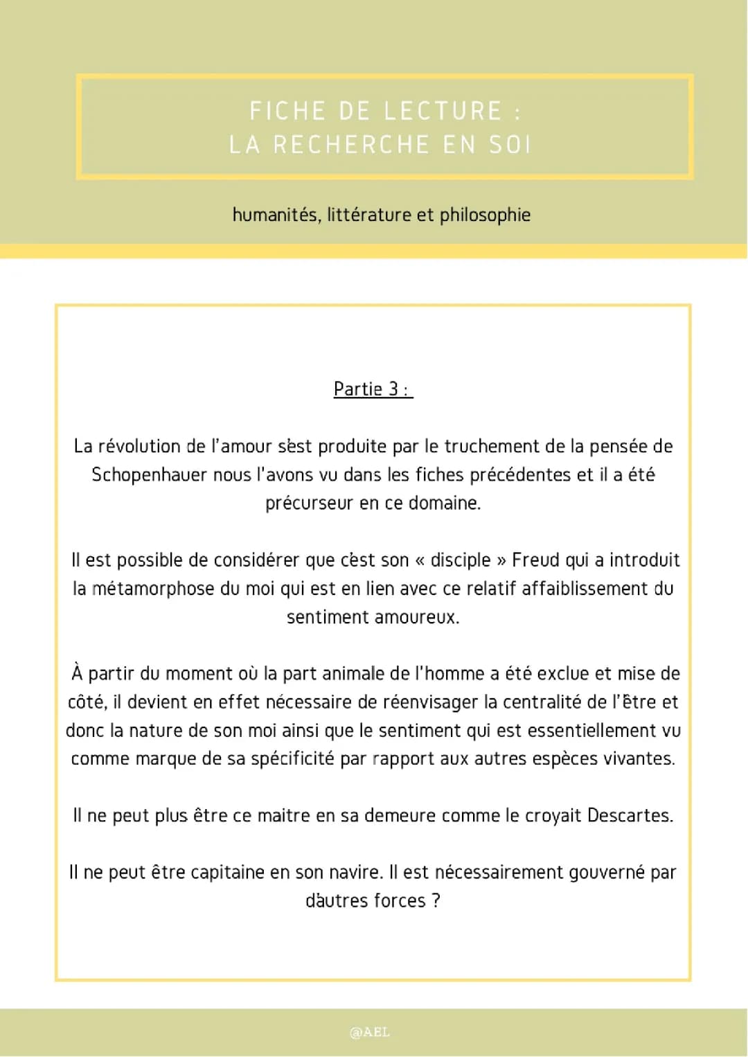 Que pensait Freud de Schopenhauer ? Les thèmes du romantisme et l'importance de l'éducation moderne