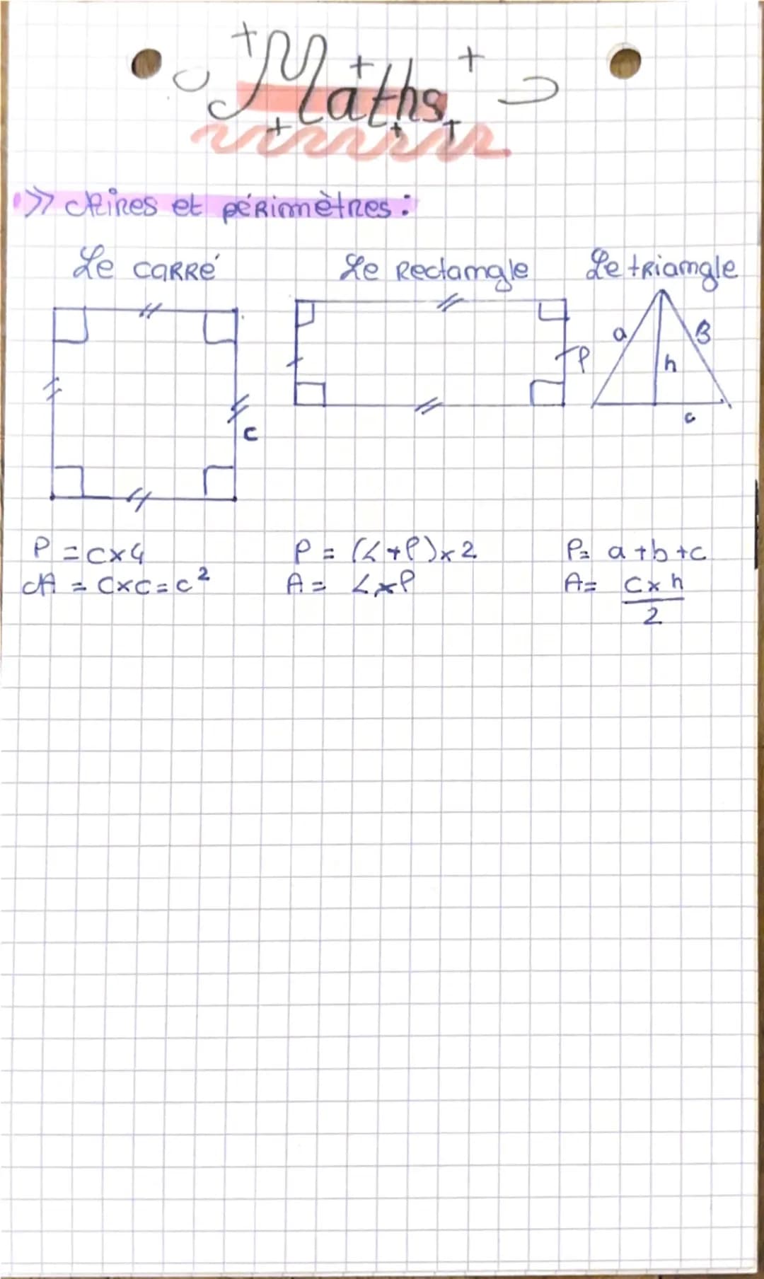 # MATHS

Trigomometrie
A

om se place dans un
triangle ABC rectangle en
C; om s'intéresse a l'angle
ABC
AC = côté opposé
CB = côté adjacent
