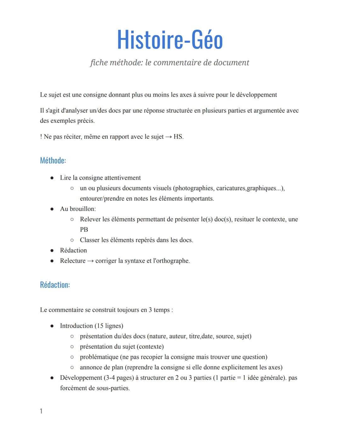 Le sujet est une consigne donnant plus ou moins les axes à suivre pour le développement
Il s'agit d'analyser un/des docs par une réponse str