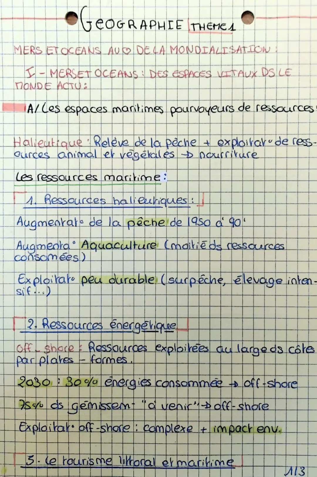 Mers et océans au cœur de la mondialisation 