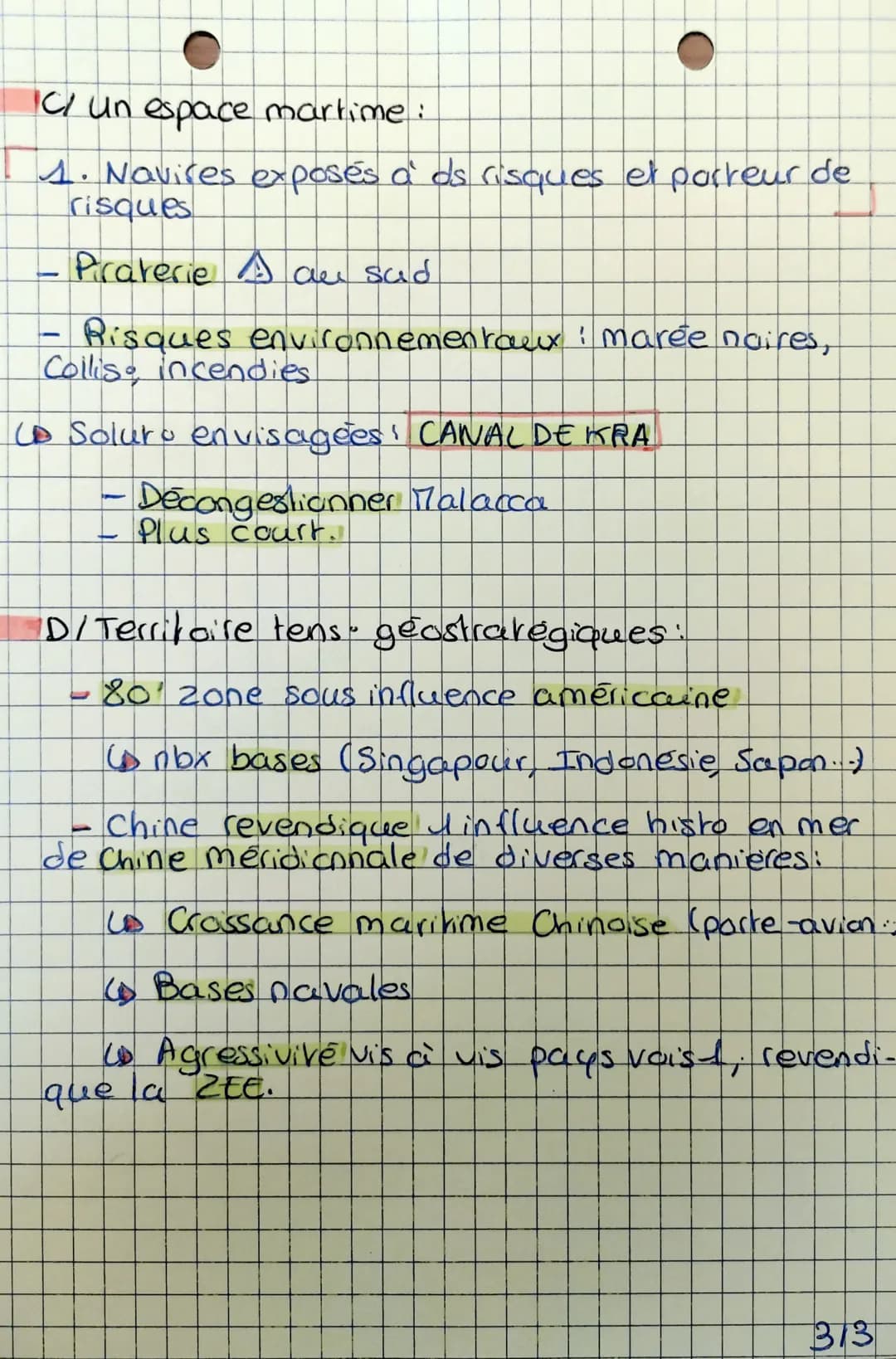 •GEOGRAPHIE
MERS ET OCEANS AUD DE LA MONDIALISATION:
I- MERSET OCEANS: DES ESPACES VITAUX DS LE
DONDE ACTU:
A/ Les espaces maritimes pourvoy